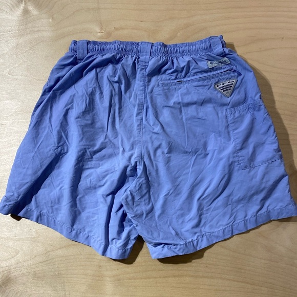 Columbia Omni-Shade Light Blue Athletic Shorts Small (MX) - Picture 7 of 7